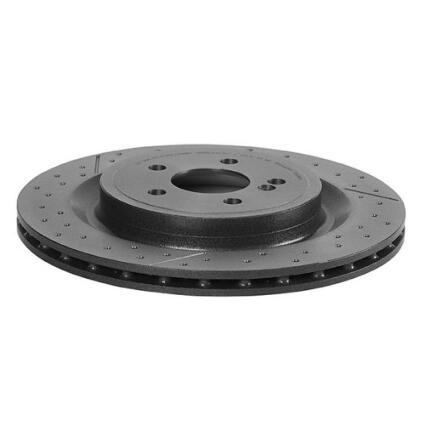 Brembo Brakes Kit - Pads and Rotors Rear (330mm) (Low-Met)